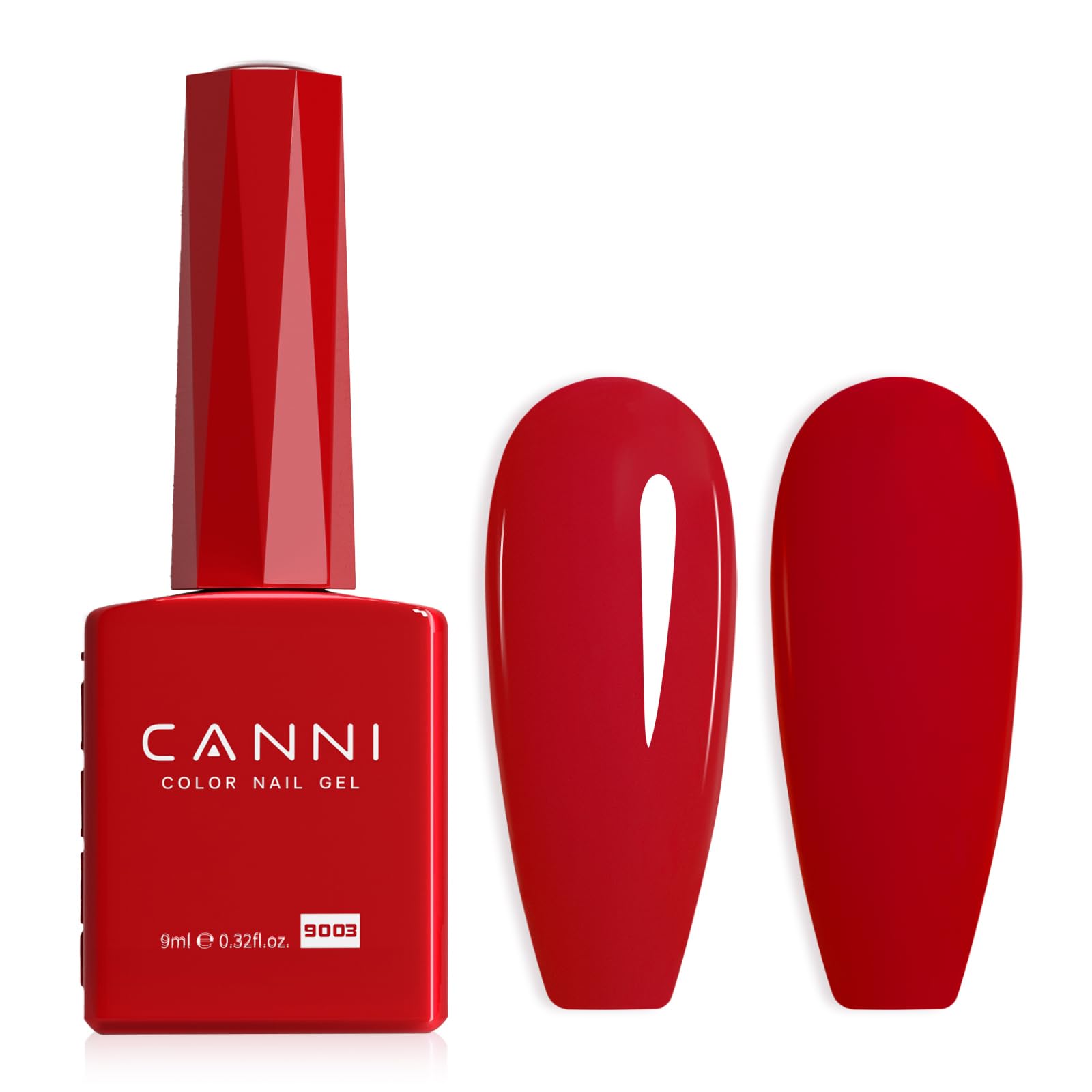 Vernis à Ongles Gel Rouge Chromé Manucure 9003 Soaking Off UV LED Vernis Nail Polishing Manucure Red Gel Polish